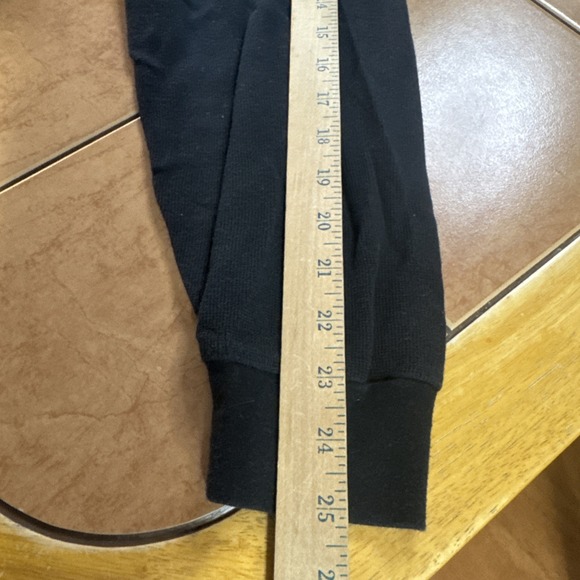 Vintage Polo Ralph Lauren Black White Tipped Long Sleeve Rugby Shirt Flag Sz XL - Picture 7 of 9